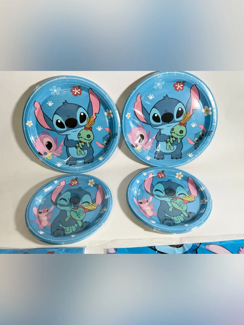 Stitch Party Supplies, Plates, Napkins and Tablecover for Stitch Birthday